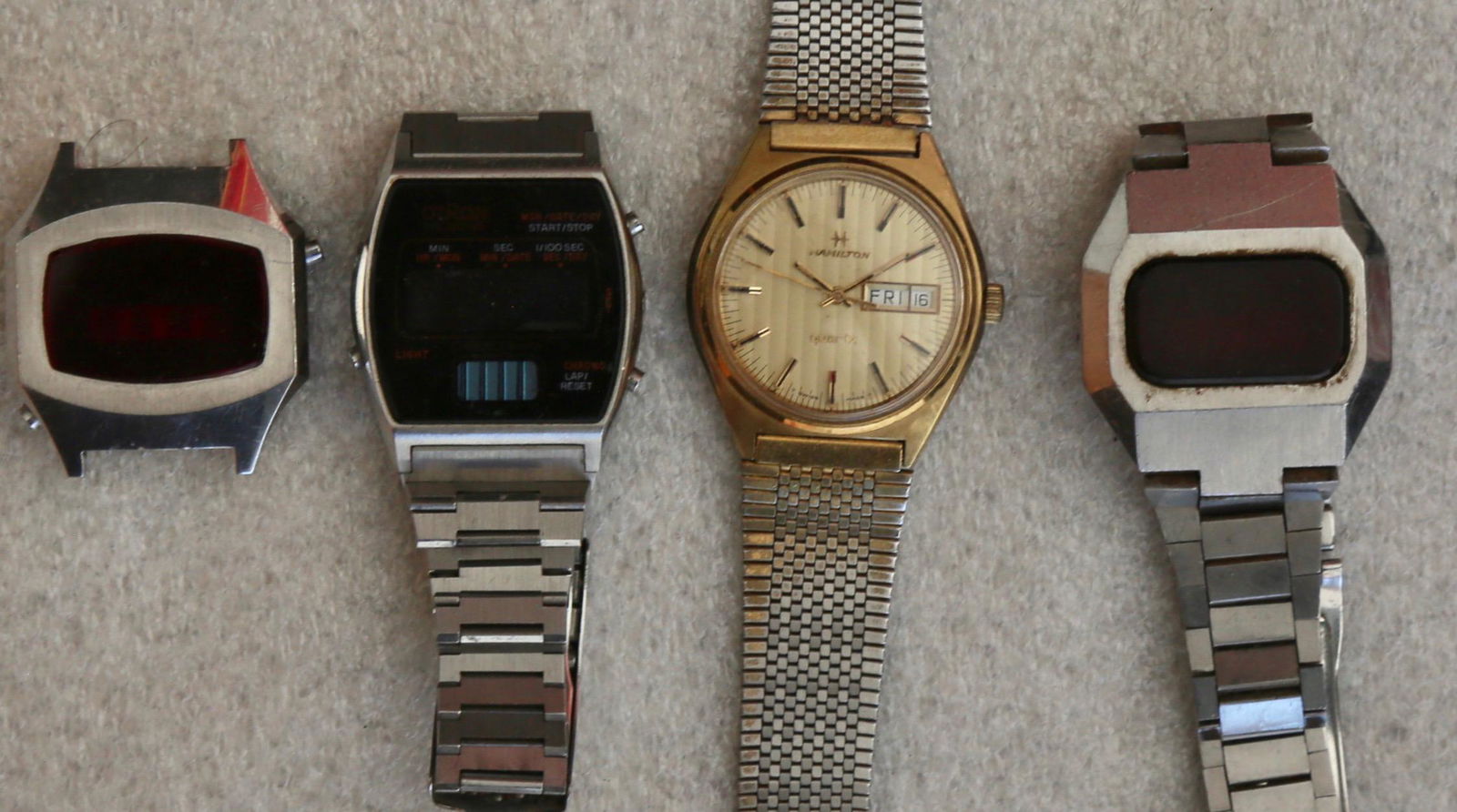 Vintage LED Watch Lot (1 of 2)