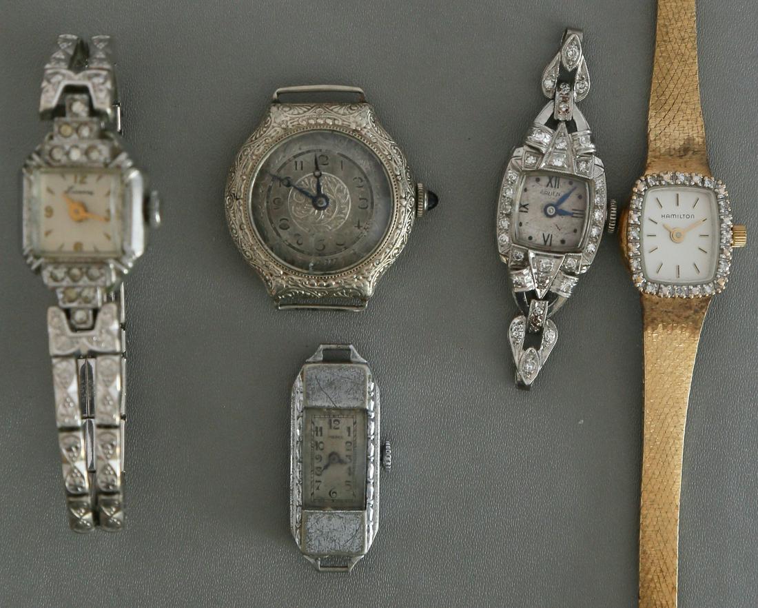Antique Ladies Diamond Watch Lot (1 of 2)
