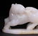 A Qing dynasty Carved Hetian Jade Ornament, Horse - 2