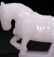 A Qing Dynasty Carved Hetian Jade Ornament, Horse - 3