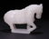 A Qing Dynasty Carved Hetian Jade Ornament, Horse - 4