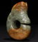 A RED MOUNTAIN CULTURE CARVED JADE PIG DRAGON SHAPE - 3