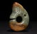 A RED MOUNTAIN CULTURE CARVED JADE PIG DRAGON SHAPE - 4