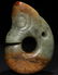 A RED MOUNTAIN CULTURE CARVED JADE PIG DRAGON SHAPE - 5