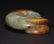 A RED MOUNTAIN CULTURE CARVED JADE PIG DRAGON SHAPE - 6