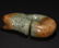 A RED MOUNTAIN CULTURE CARVED JADE PIG DRAGON SHAPE - 7