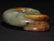 A RED MOUNTAIN CULTURE CARVED JADE PIG DRAGON SHAPE - 9