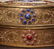 A CHINESE GILTING BRONZE BOX WITH LID - 5