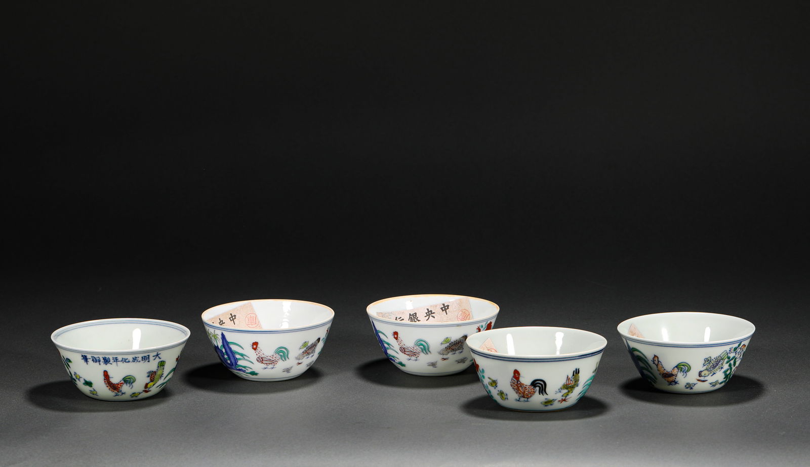 Ming Dynasty pastel tea cups: Name Ming Dynasty pastel tea cups Dimensions H:4cm,D:8cm Condition Additional photographs and Condition reports are provided by request as a courtesy to our clients, as such any condit