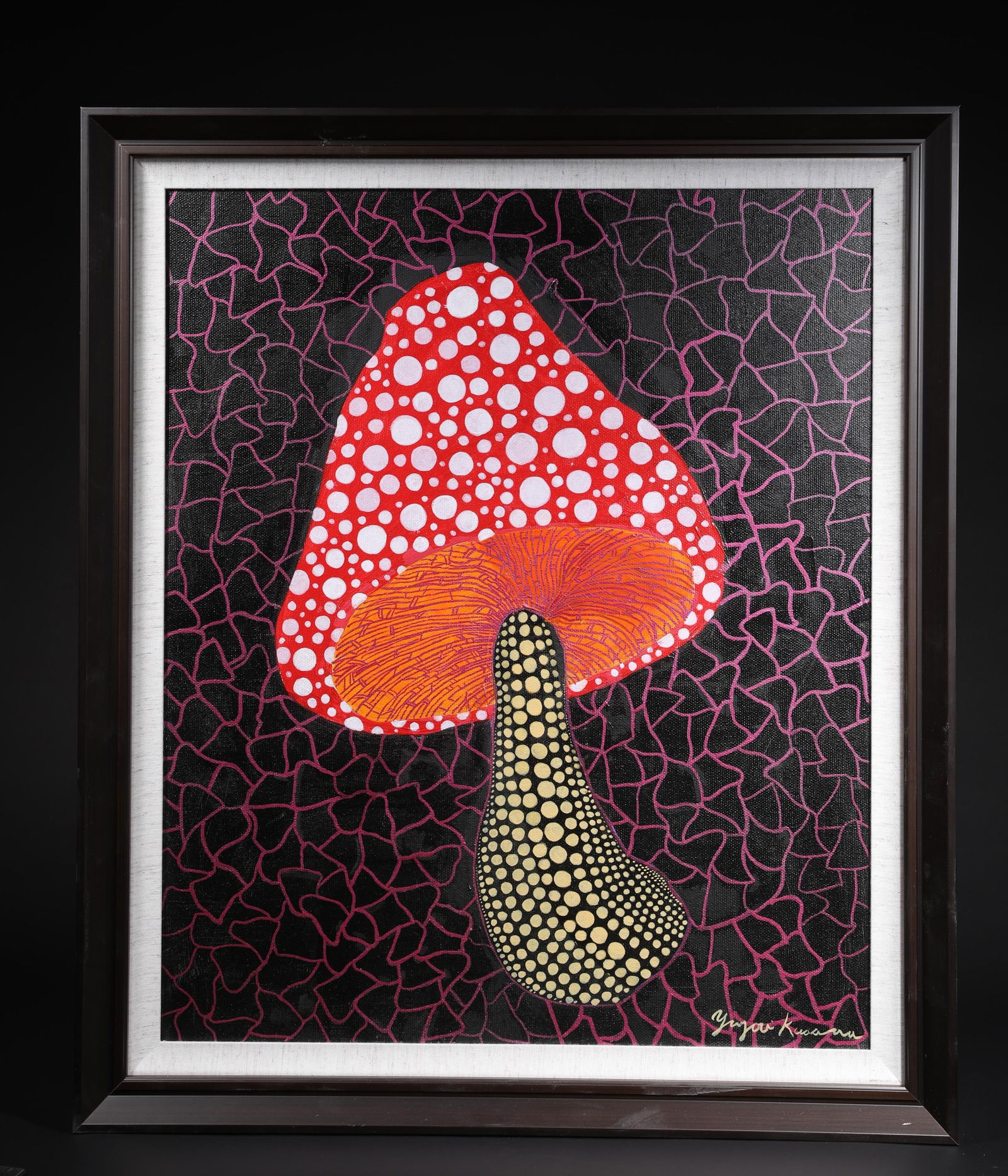Yayoi Kusama Fine Oil Painting (1 of 5)