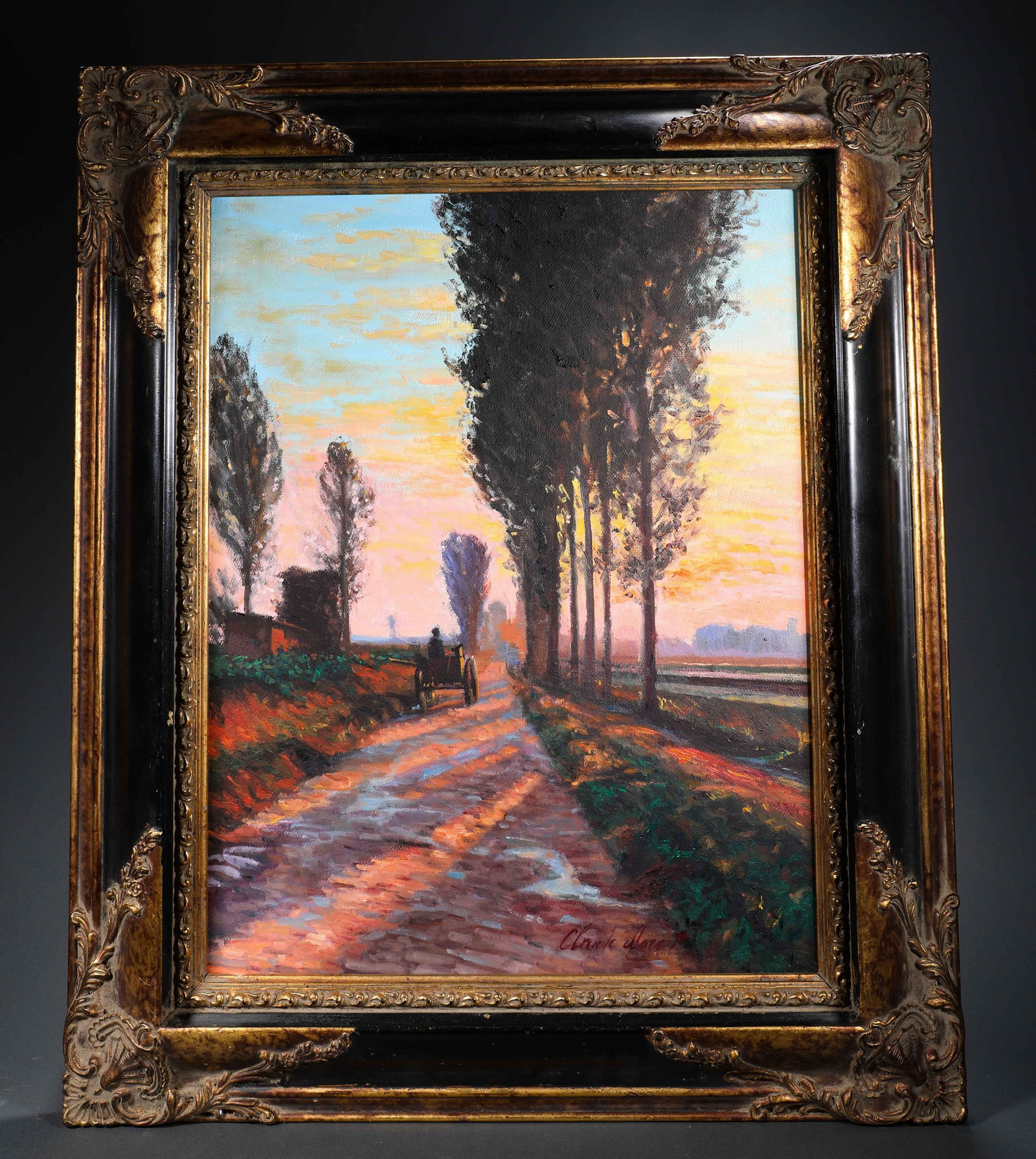 Attributed to Osk-Claude Monet Oil painting (1 of 7)