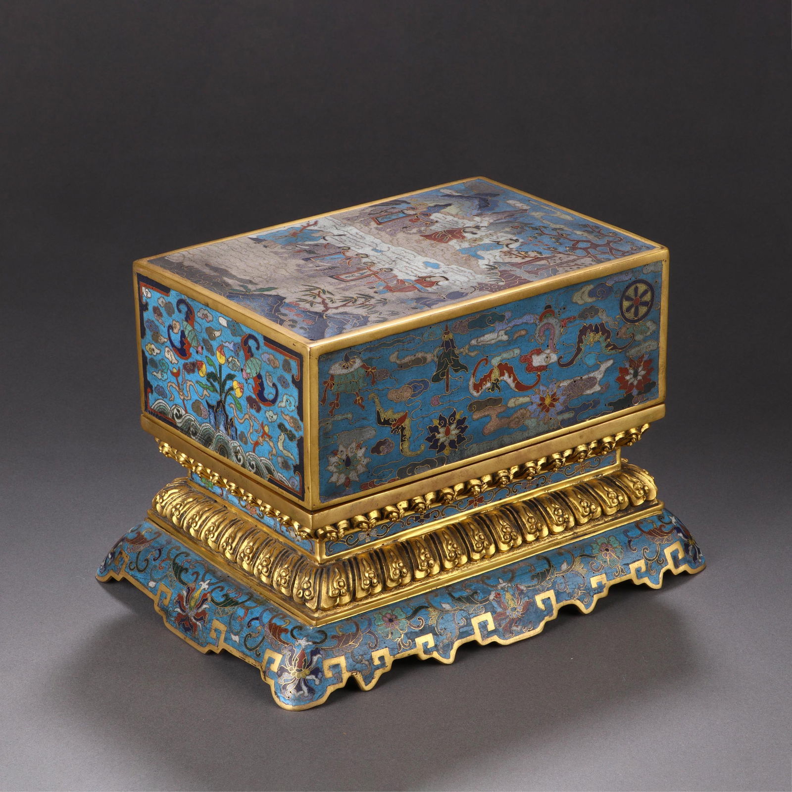 Cloisonne-Enamel "Covered" Box (1 of 11)