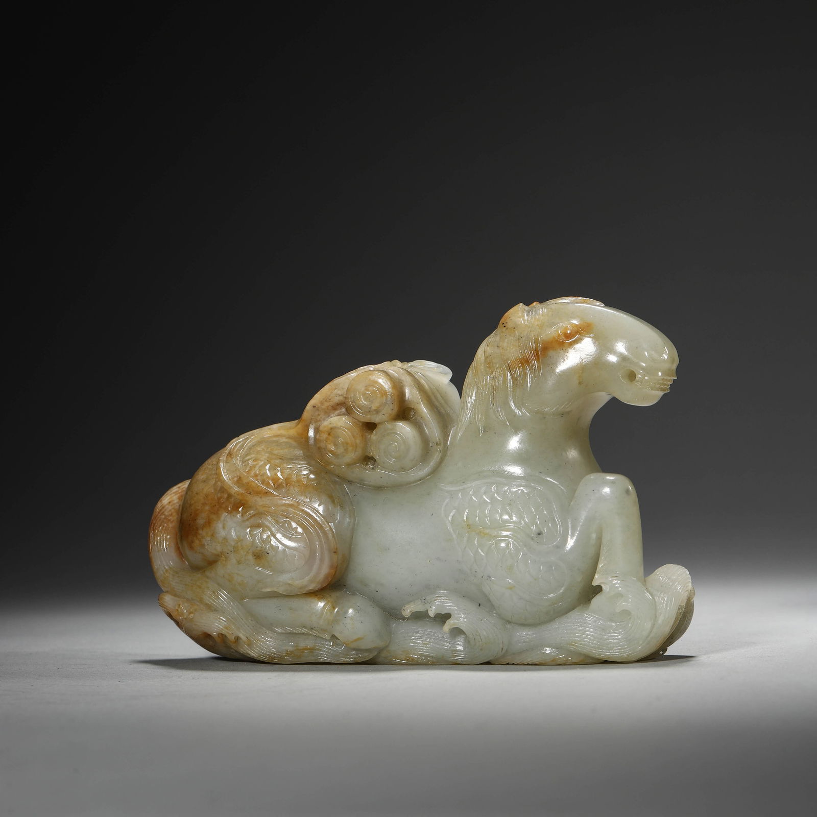 Carved Jade Horse (1 of 6)