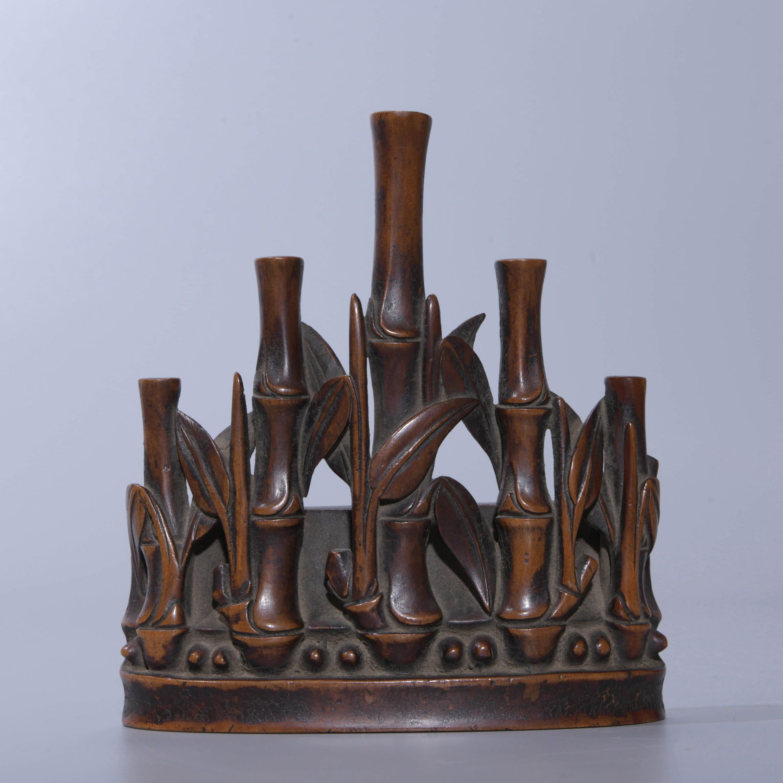 Boxwood Bamboo-Shaped Brush Rack (1 of 7)