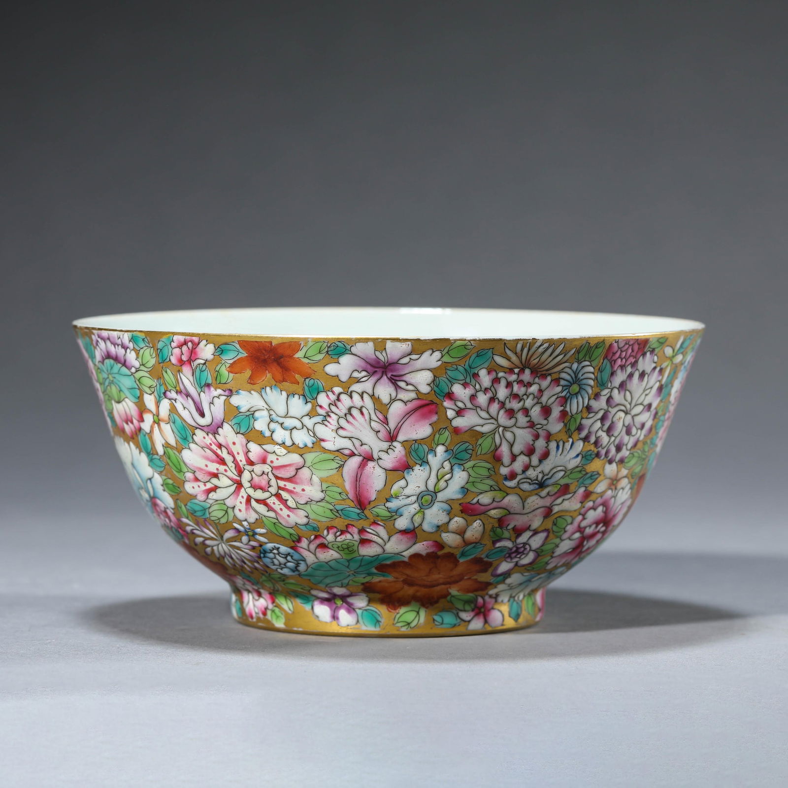 Famille-Rose "Floral" Bowl (1 of 7)