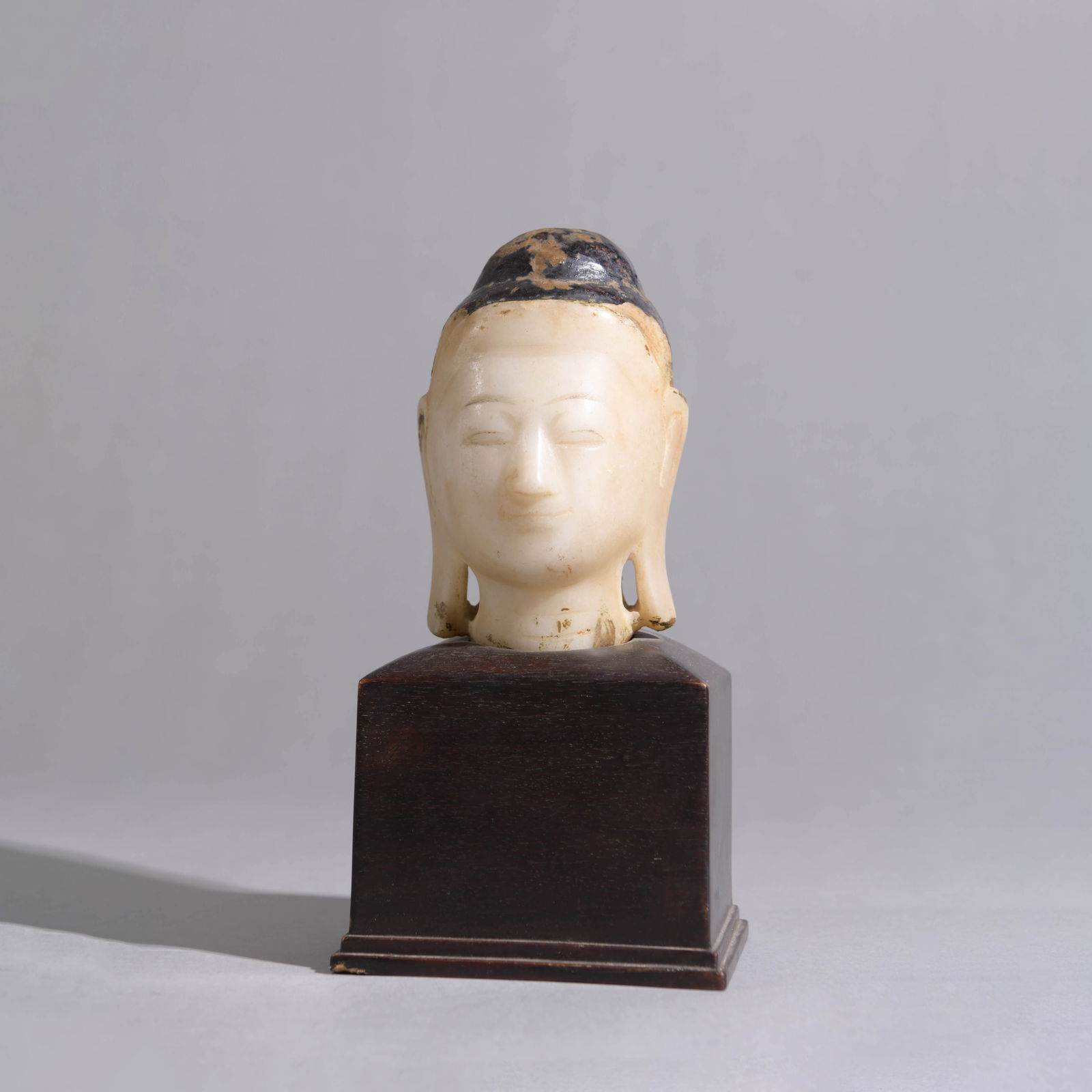 Carved?Marble?Stone?Head?Of?Buddha (1 of 7)