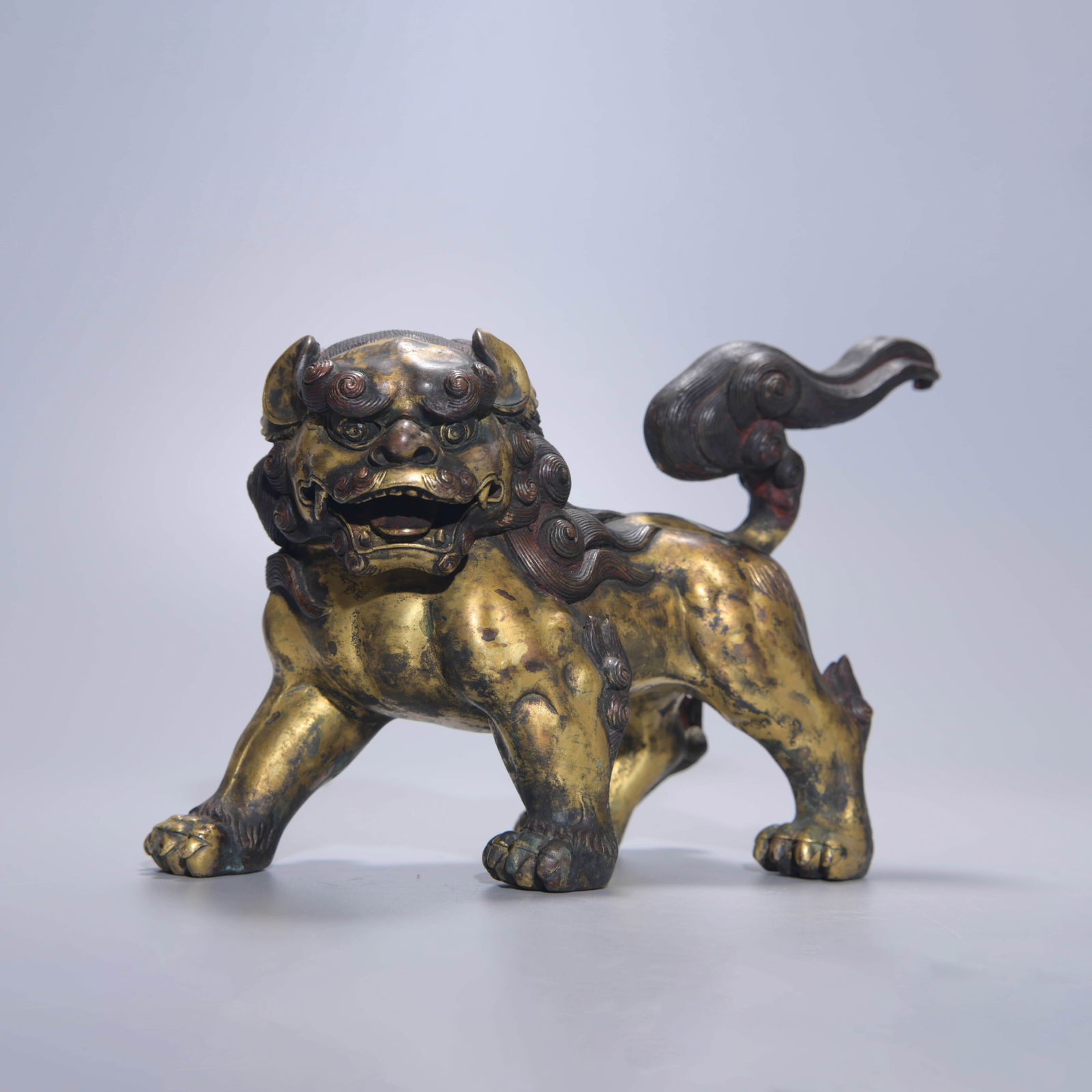 Gilt Bronze Lion Ornament (1 of 7)