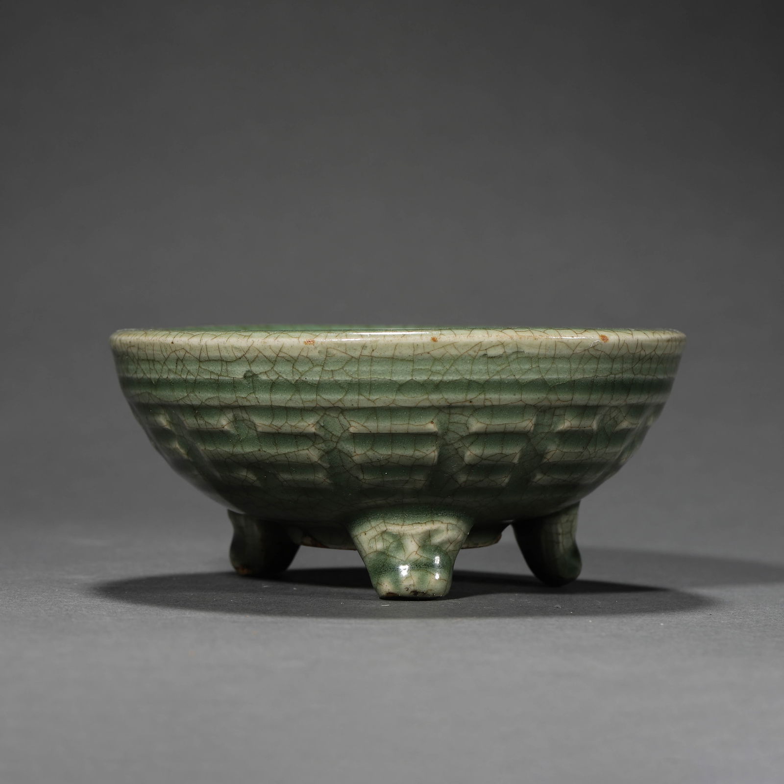 Celadon Glaze Tripod Censer (1 of 5)