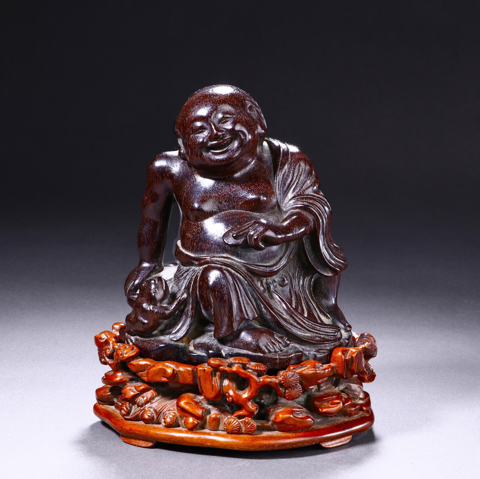 Bamboo-Carving "Arhat" (1 of 9)