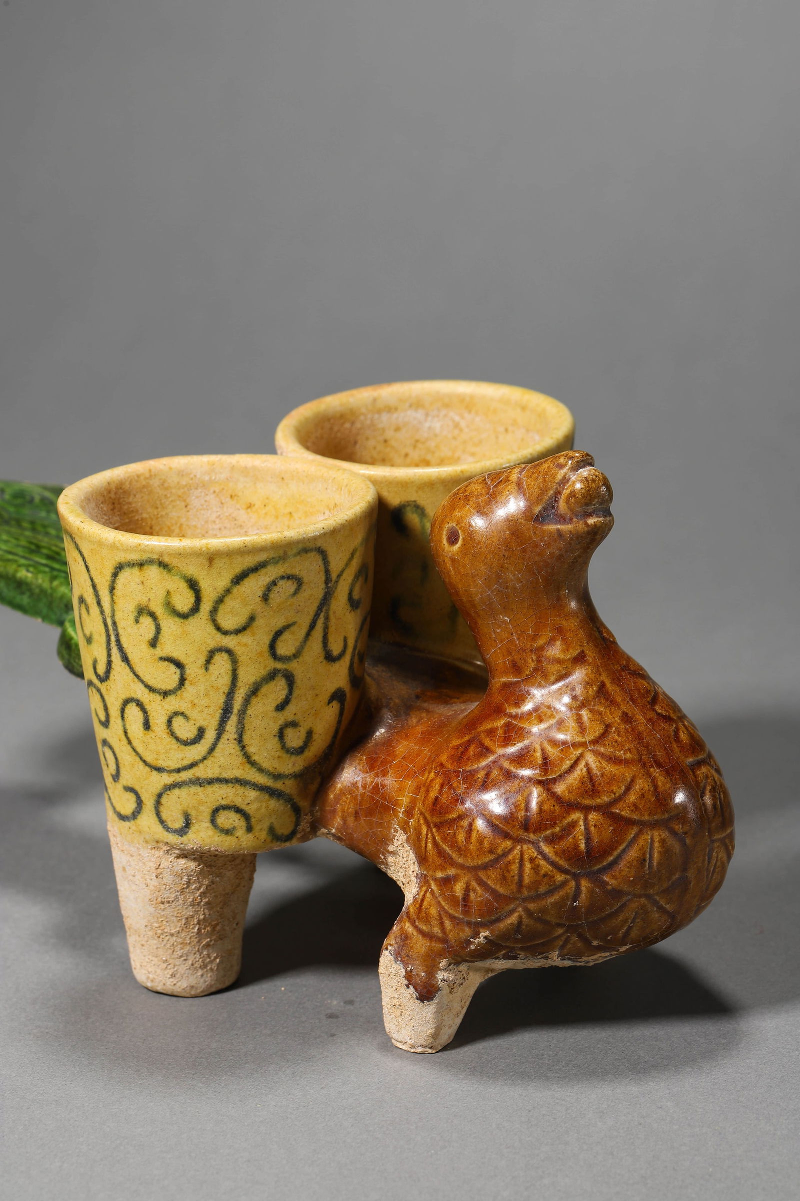 Pottery Cup?Duck-Form Vessel - 4