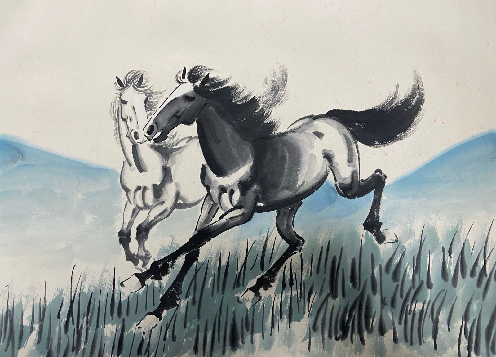 Xu Beihong mark, Chinese painting? - 3