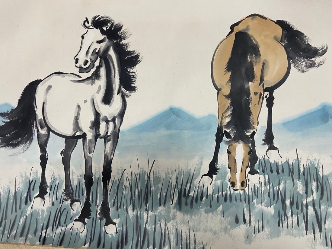 Xu Beihong mark, Chinese painting? - 4