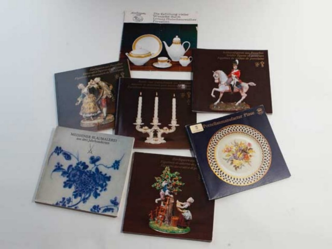 Seven books on famous German porcelain (1 of 16)