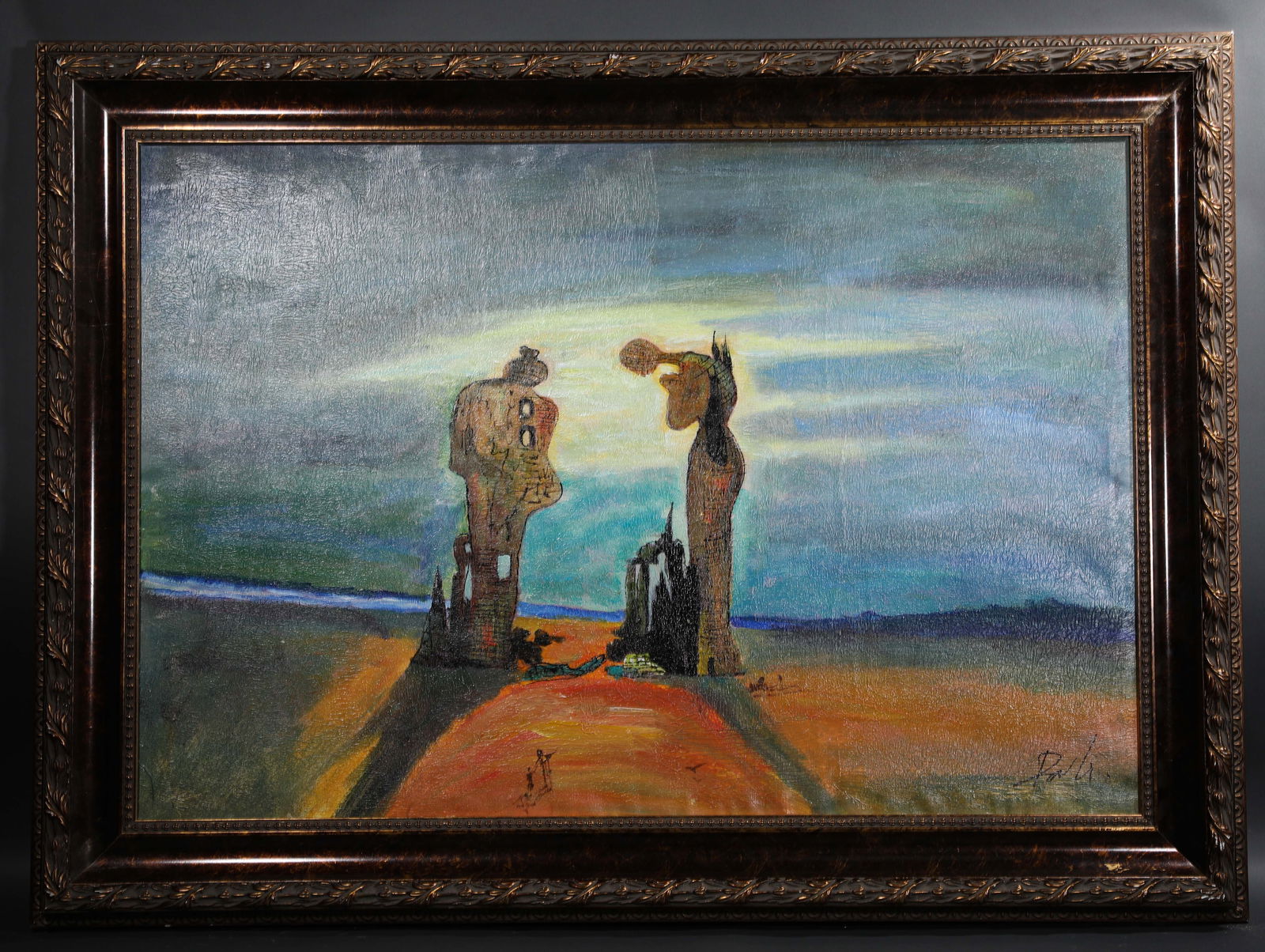 Attributed to Salvador Dali (1904-1989) Fine oil painting, Spain (1 of 7)