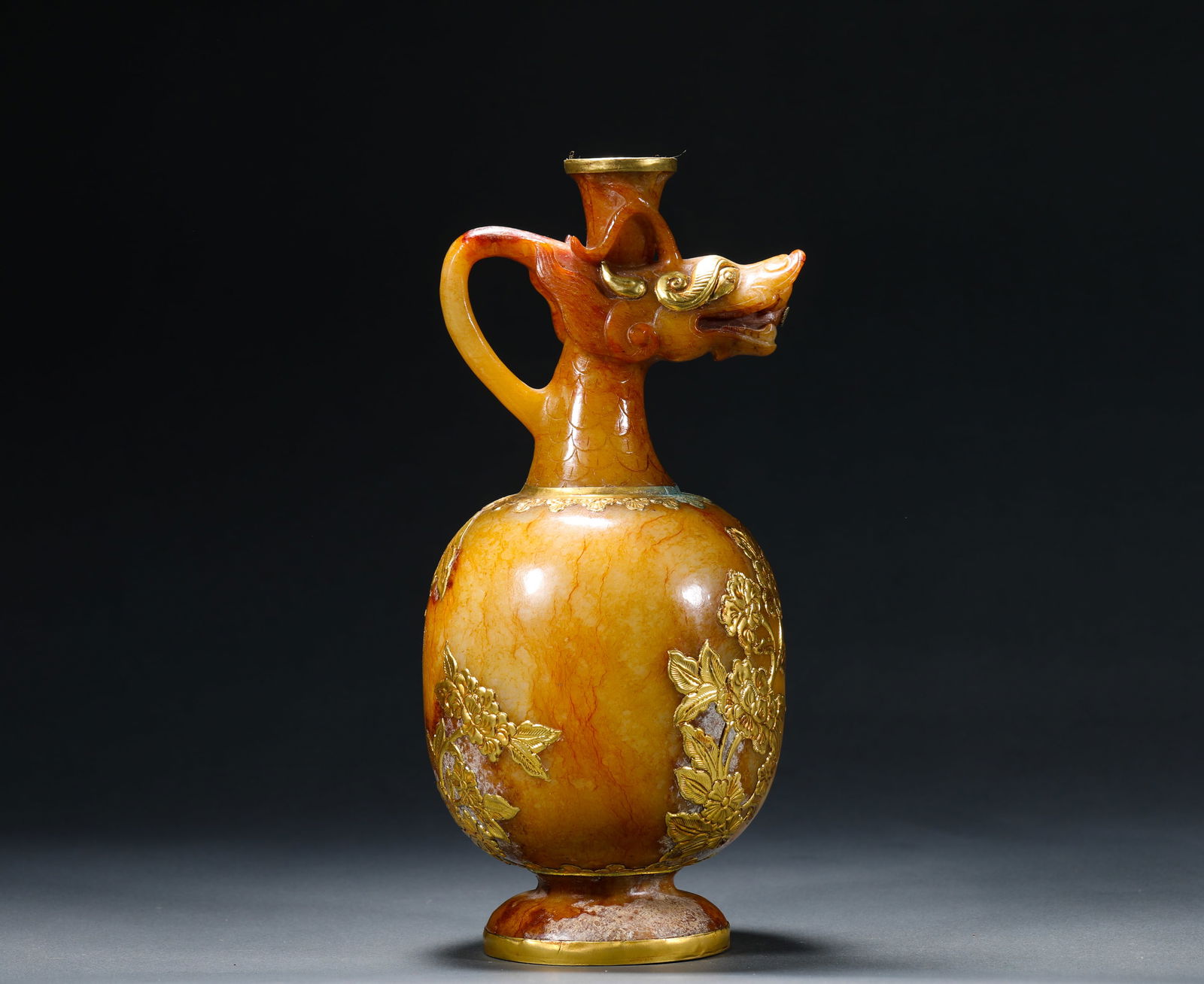 Tang Dynasty Hetian jade Buddhist ewer (1 of 8)