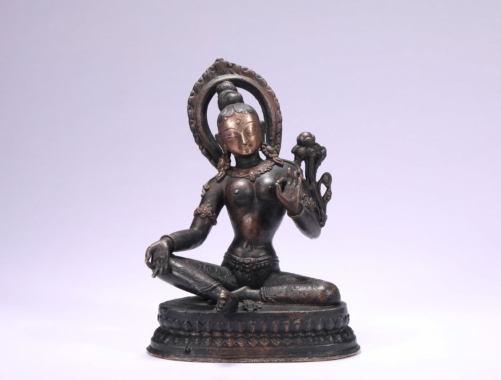 Nepalese green tara of the Qing Dynasty (1 of 8)