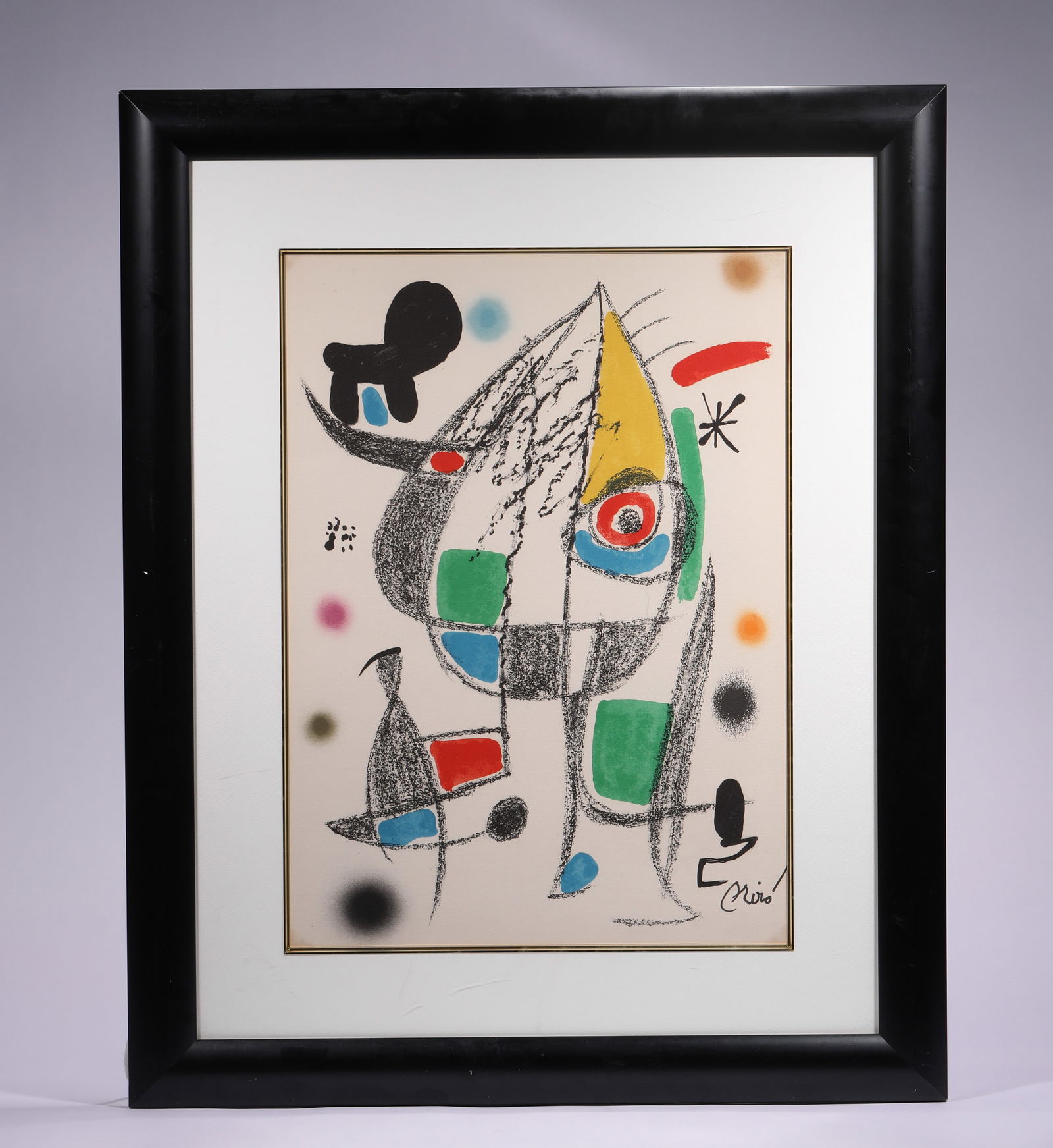 Joan Miro print (1 of 5)