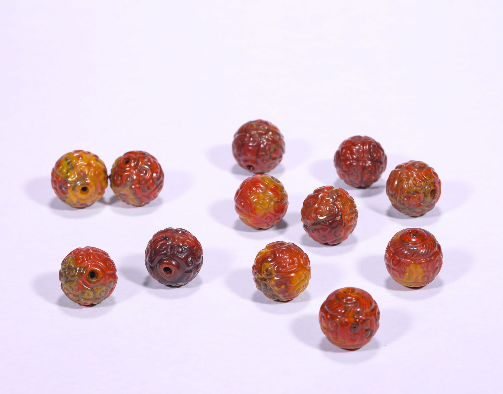 Agate beads from the Warring States period (1 of 6)