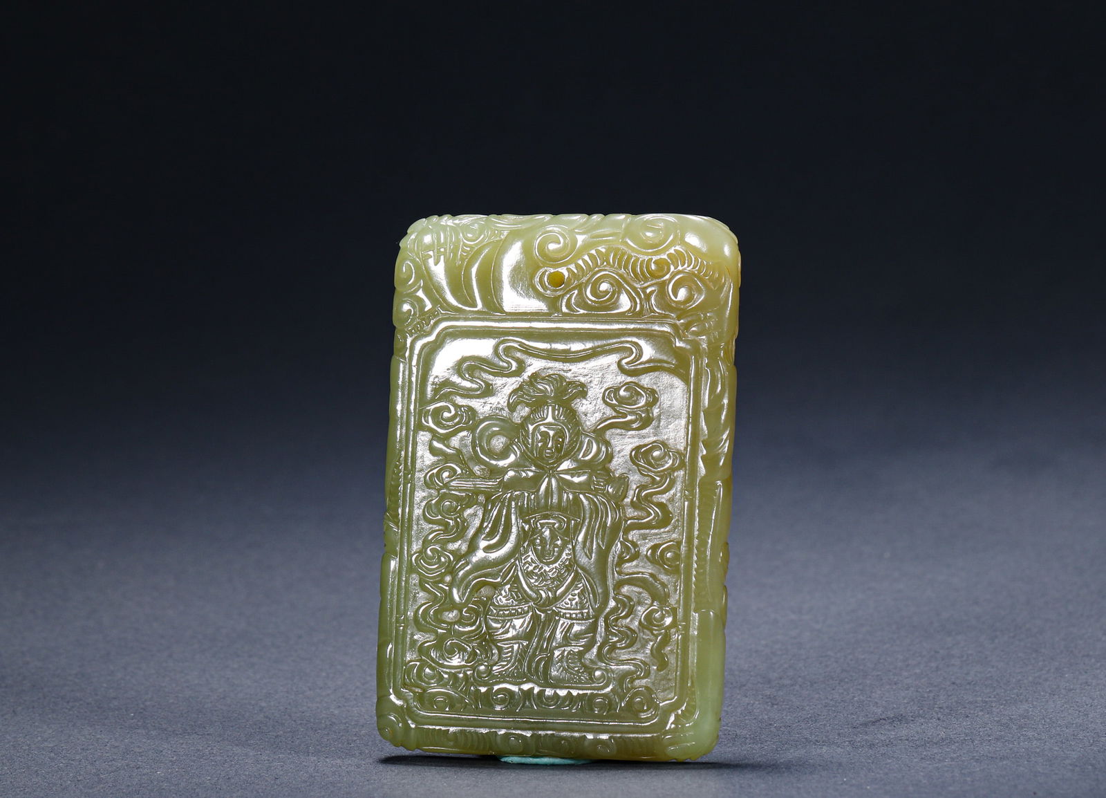 Qing Dynasty Hetian yellow jade snuff pot (1 of 6)