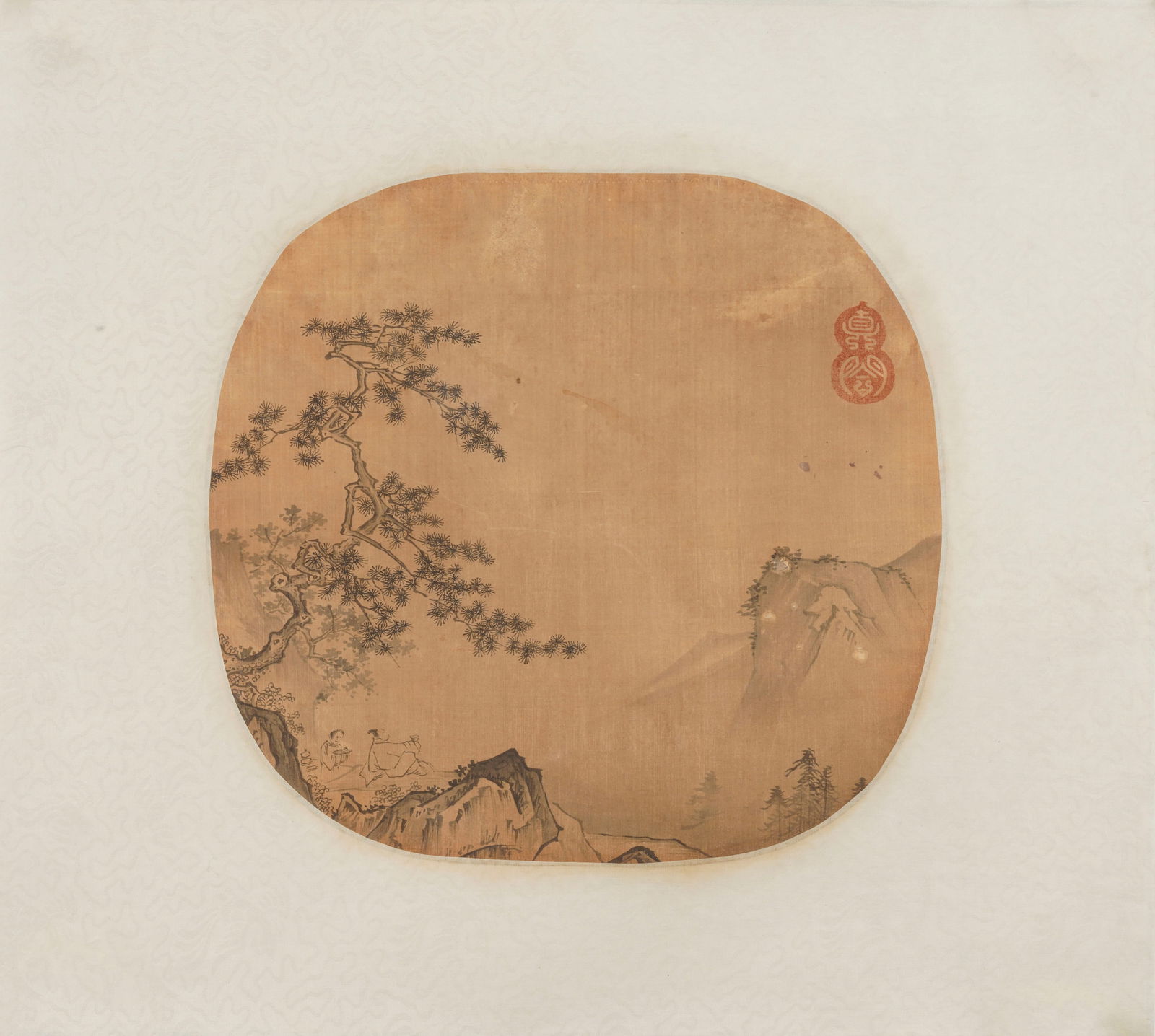 Anonymous Matsushita Figure on Silk: Name Anonymous Matsushita Figure on Silk Dimensions 29*31 Condition Additional photographs and condition reports are available upon request as a courtesy to our clients. Any conditio