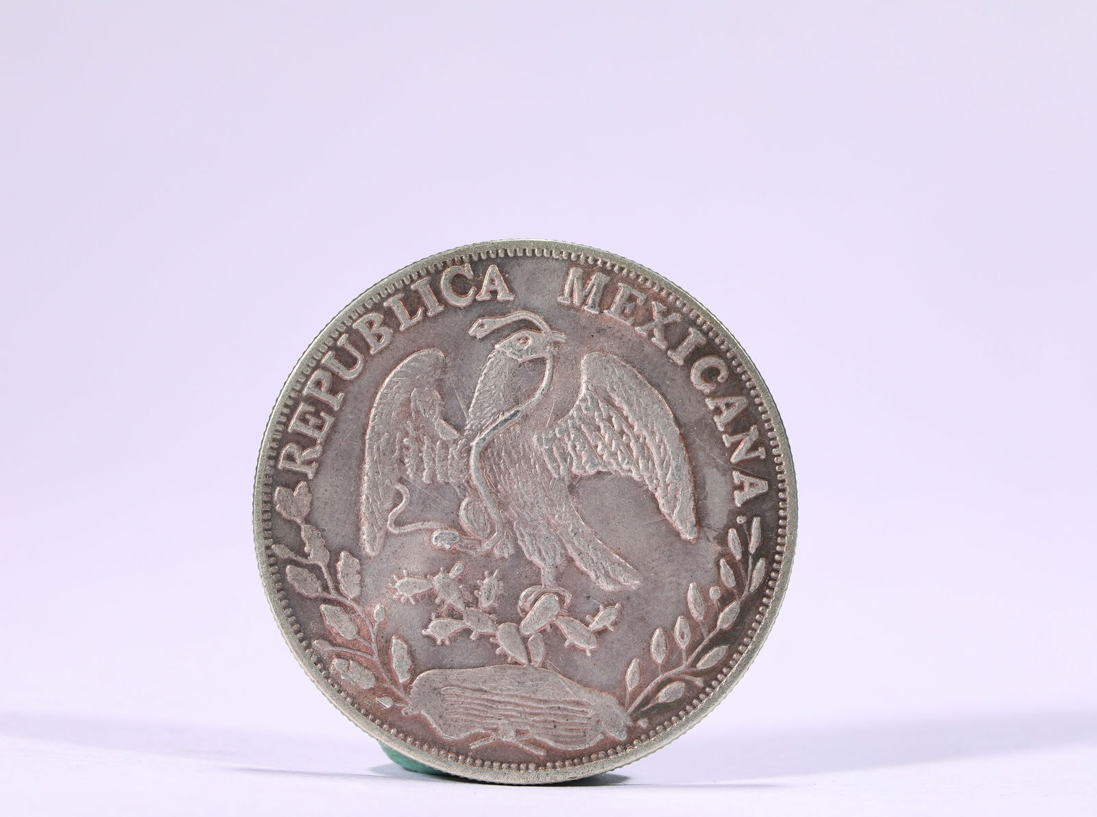 20th-century Mexican Eagle silver coin (1 of 3)