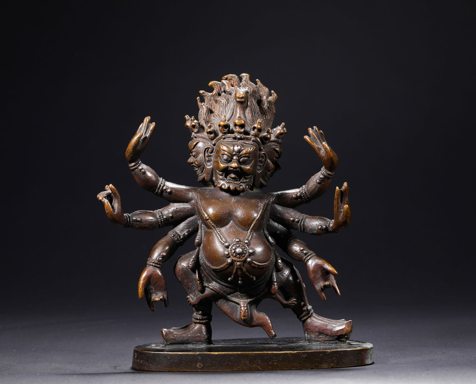 Bronze Vajra from the 13th century (1 of 8)