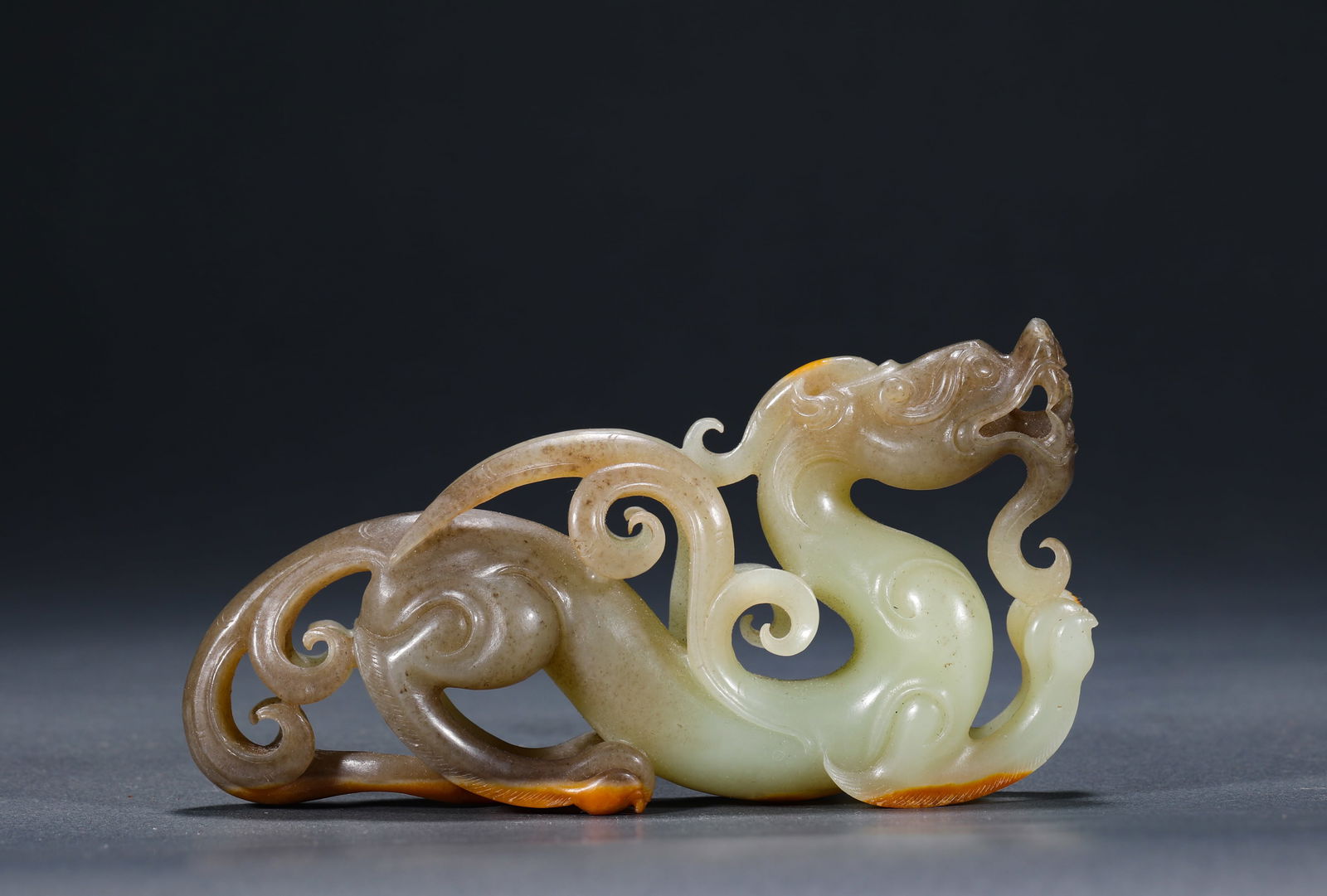 Liao Dynasty Hetian Jade Dragon (1 of 8)