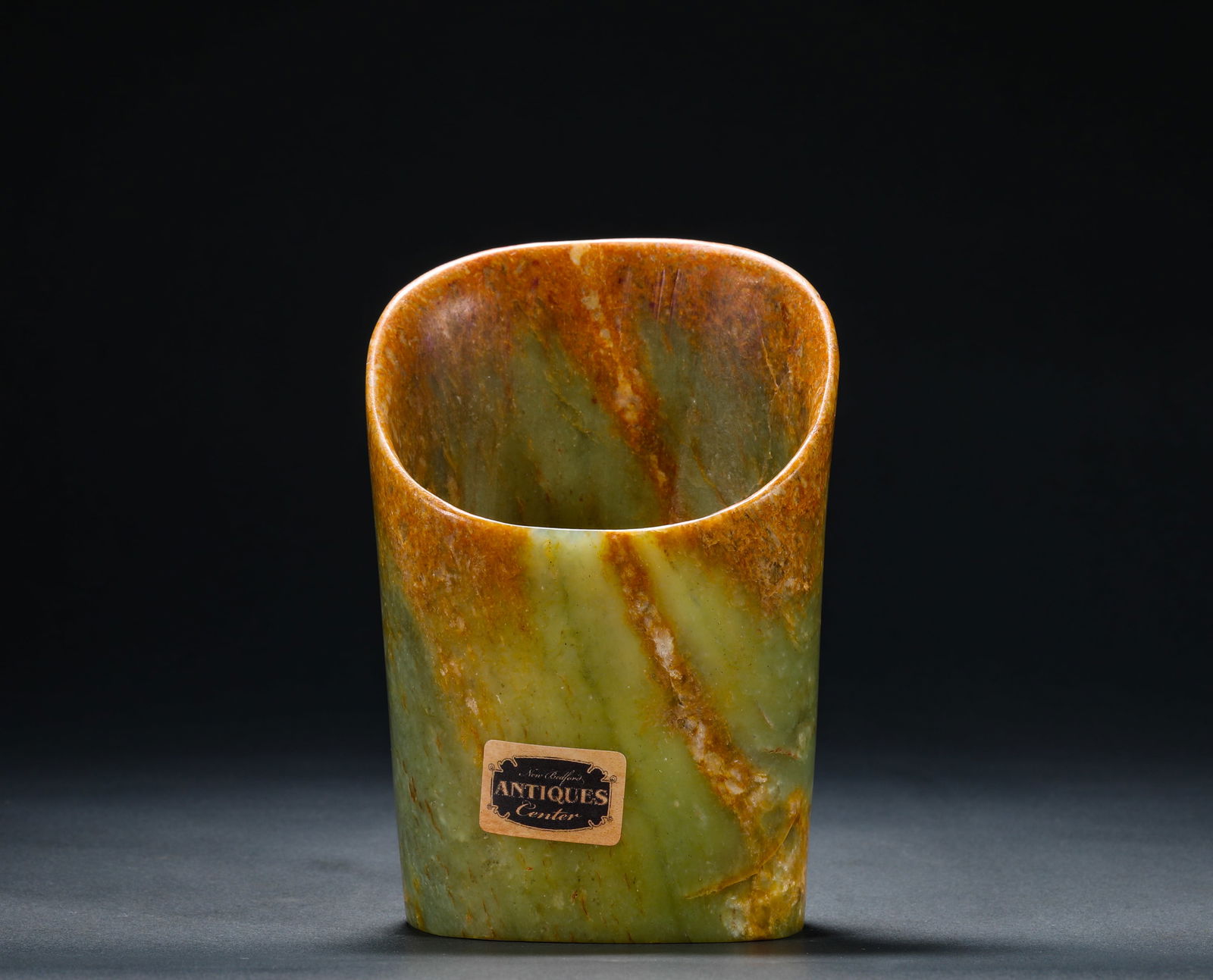 Red Mountain period Jade horse hoof tube (1 of 7)