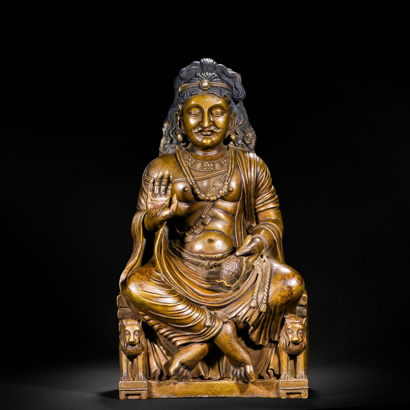 BRONZE BUDDHA STATUES FROM THE 7TH CENTURY (1 of 13)