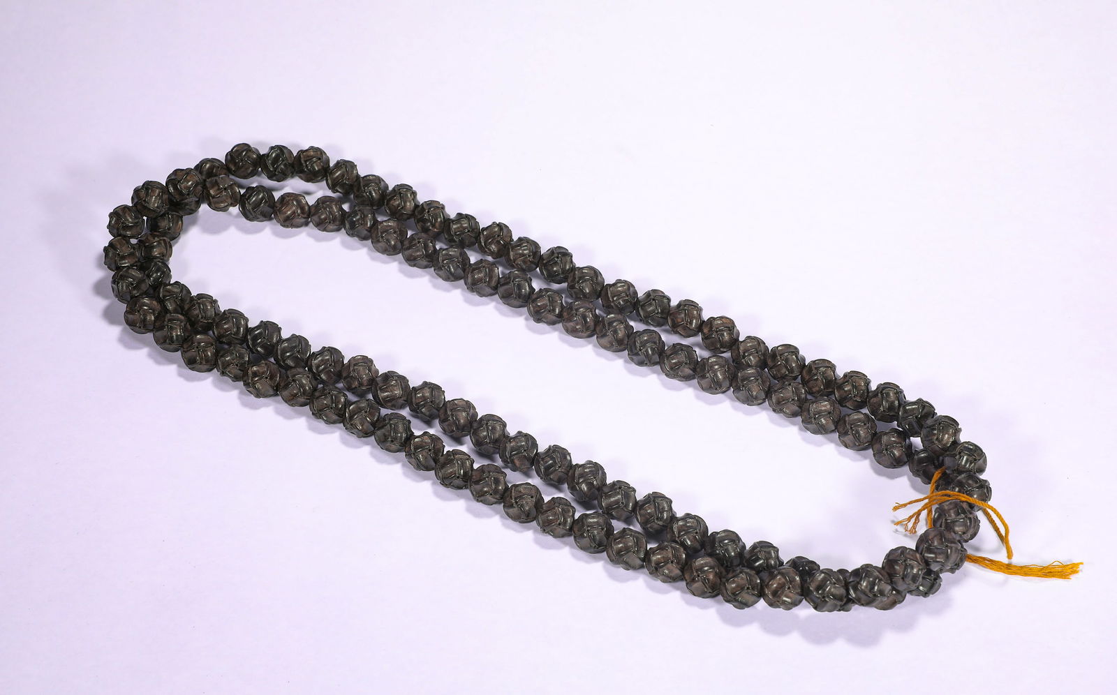 IN THE MING DYNASTY, 10 BEADS OF AGARWOOD PRAYER BEADS (1 of 5)