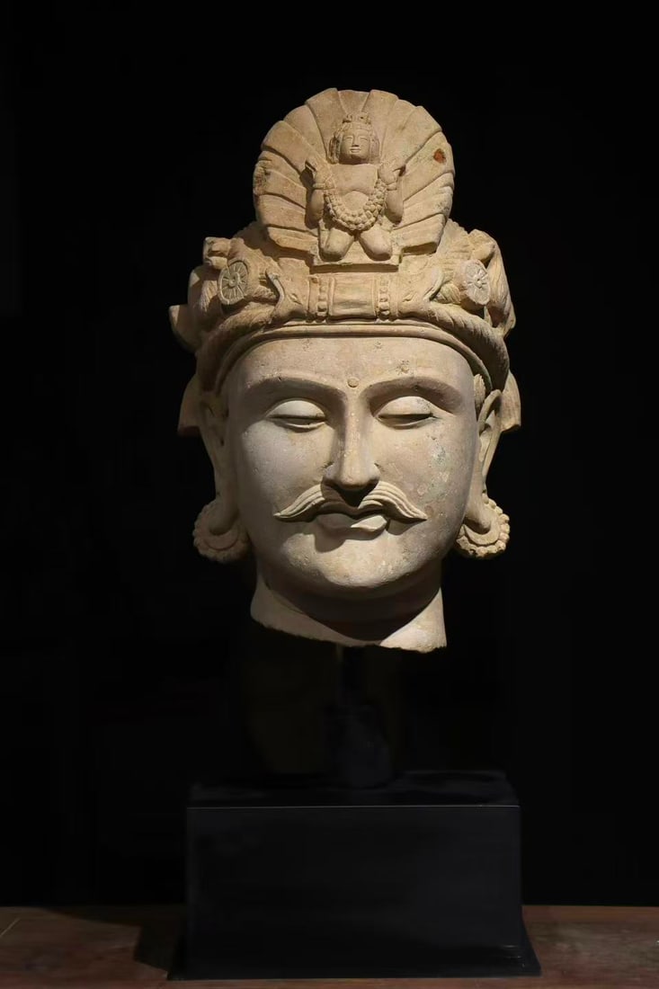 GANDHARA STATUES FROM THE 2ND CENTURY: Name GANDHARA STATUES FROM THE 2ND CENTURY Dimensions H:53cm H:34cm Condition Additional photographs and condition reports are available upon request as a courtesy to our clients. A