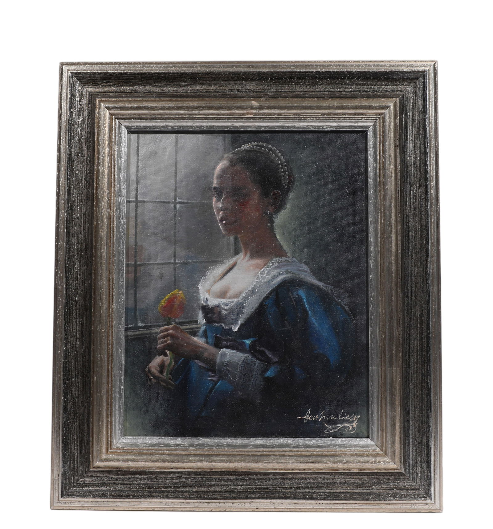 FRIEDRICH VON AMERLING (1803-1887),ATTRIBUTED TO OIL PAINTING: Name FRIEDRICH VON AMERLING (1803-1887),ATTRIBUTED TO OIL PAINTING Dimensions H:29cm W:22cm H:43cm W:37cm Condition Additional photographs and condition reports are available upon