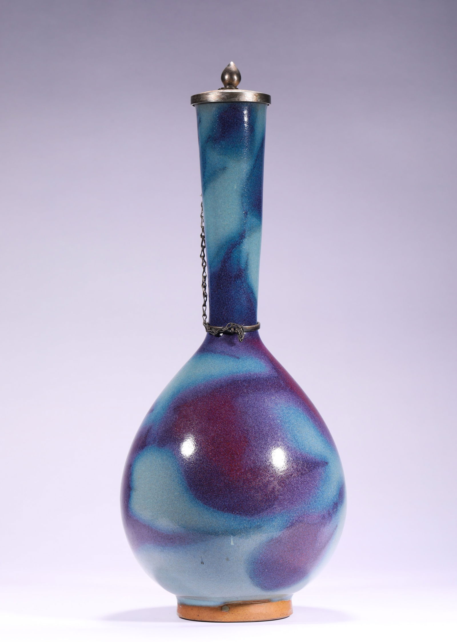 SONG DYNASTY, JUN KILN TRANSFORMATION VASE: Name SONG DYNASTY, JUN KILN TRANSFORMATION VASE Dimensions H:37cmD:15cm Condition Additional photographs and condition reports are available upon request as a courtesy to our client