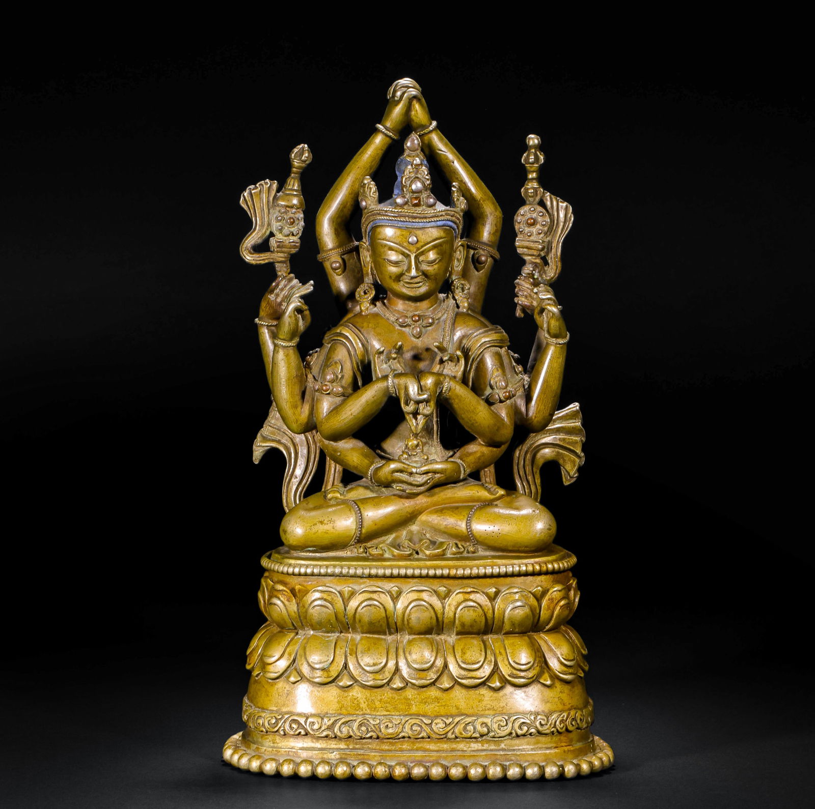 16TH-CENTURY BRONZE BUDDHA STATUES (1 of 12)