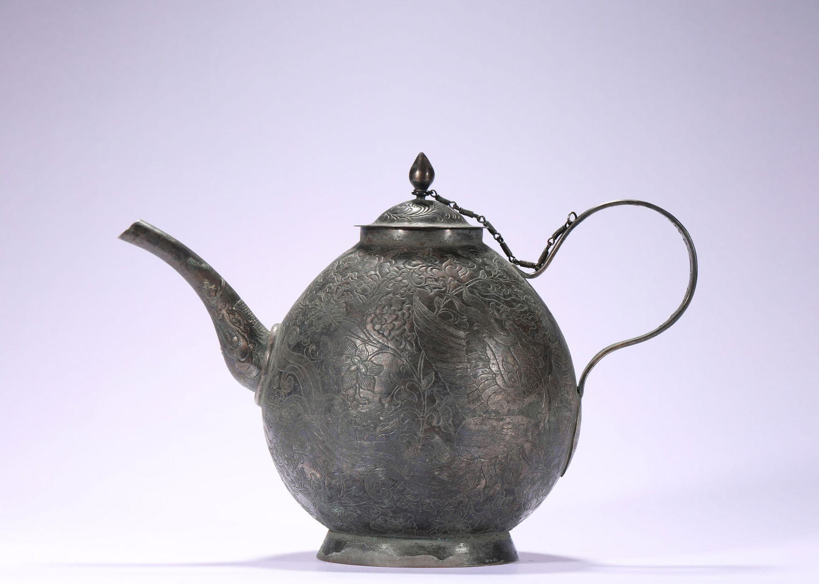 SONG DYNASTY, SILVER EWER (1 of 9)