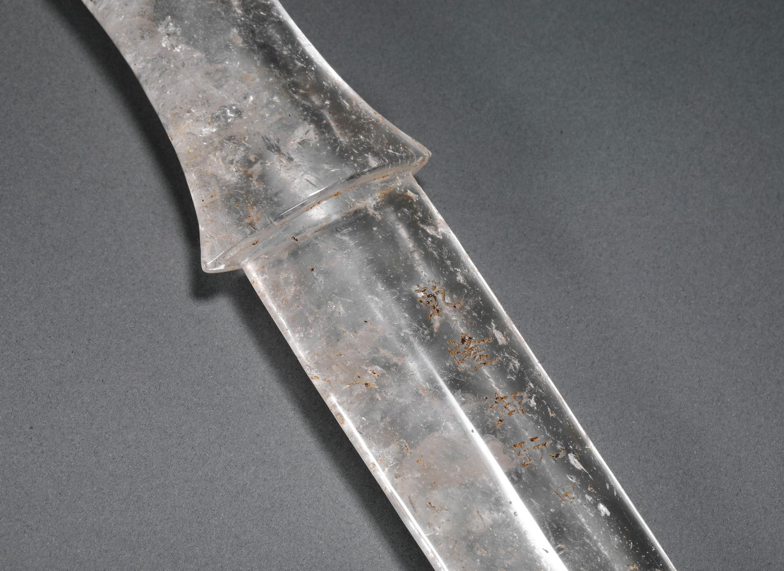 QING DYNASTY, CRYSTAL DAGGER - 3