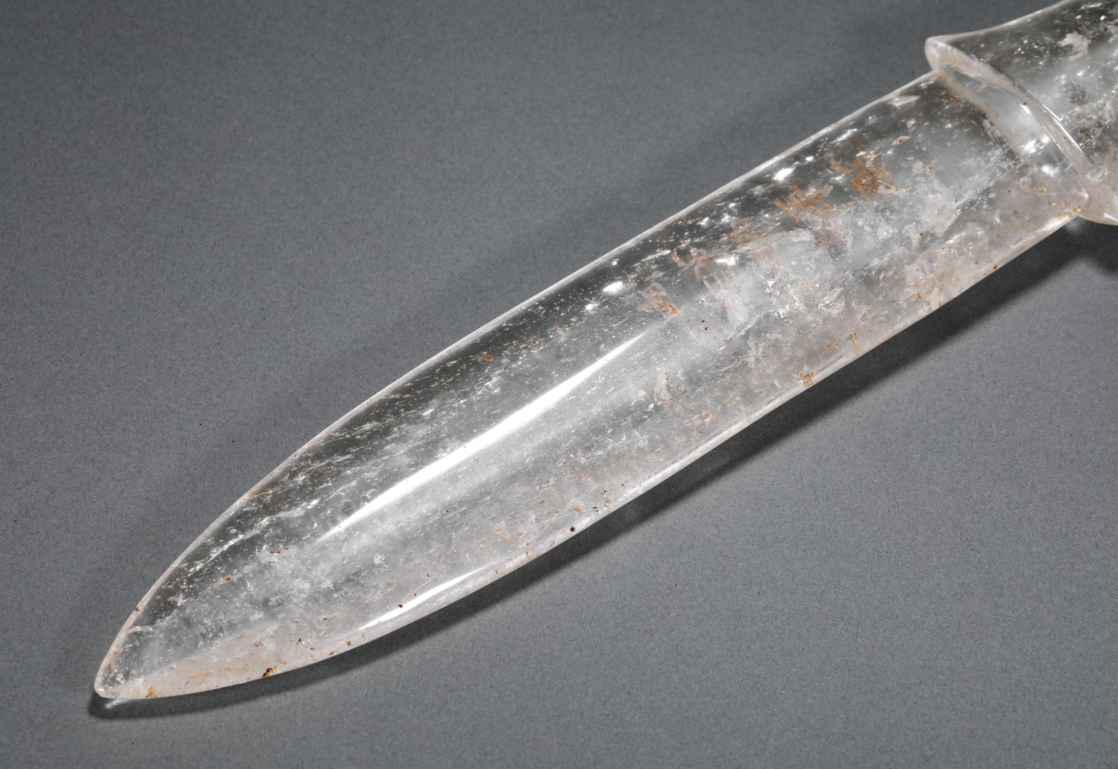 QING DYNASTY, CRYSTAL DAGGER - 6