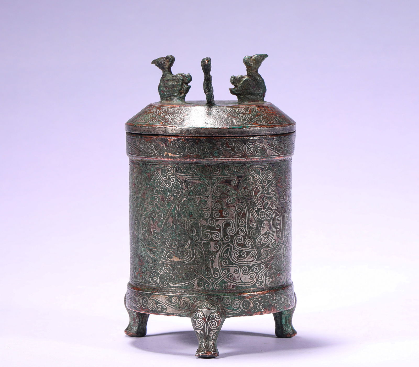 IN THE HAN DYNASTY, BRONZE CUPS AND GOLD AND SILVER CUPS (1 of 6)