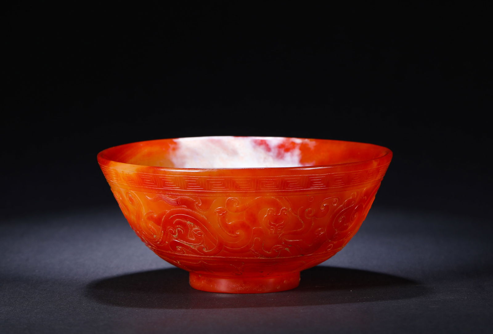 MING DYNASTY, RED AGATE BOWL (1 of 7)