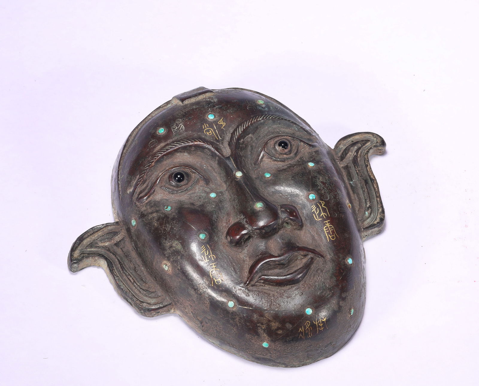 TANG DYNASTY, BRONZE FACE: Name TANG DYNASTY, BRONZE FACE Dimensions H:11cm W:12.3cm Weight:20g Condition Additional photographs and condition reports are available upon request as a courtesy to our clients